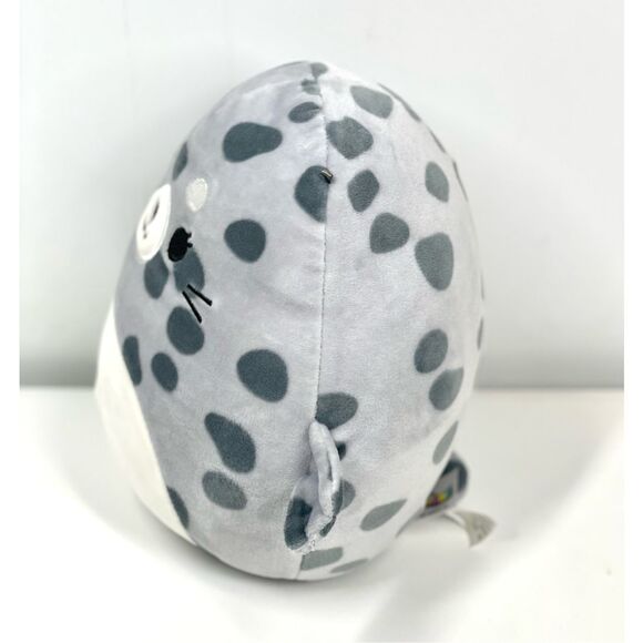 Squishmallow Isis the Gray Spotted Seal Plush 2020 Stuffed Animal 9” - Picture 3 of 5